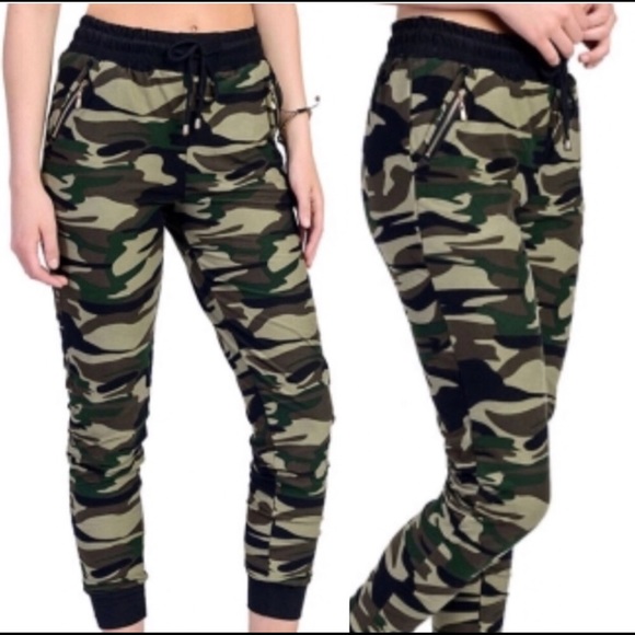 Pants - NEW SUPER SOFT CAMO JOGGERS